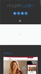 Mobile Screenshot of mattrudin.com